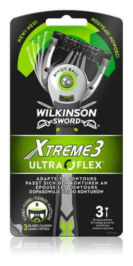 Wilkinson Sword Xtreme3 UltraFlex eldobható borotva, 3 db