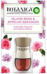 Air wick Botanica by Air Wick elektromos légfrissítő - készülék és utántöltő Exotikus rózsa és afrikai muskátli 19 ml