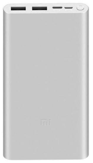 Xiaomi Mi 18W Fast Charge Power Bank 3 10 000 mAh 24269, ezüst