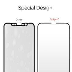 Spigen Full Cover üvegfólia iPhone 11 Pro / XS / X, fekete