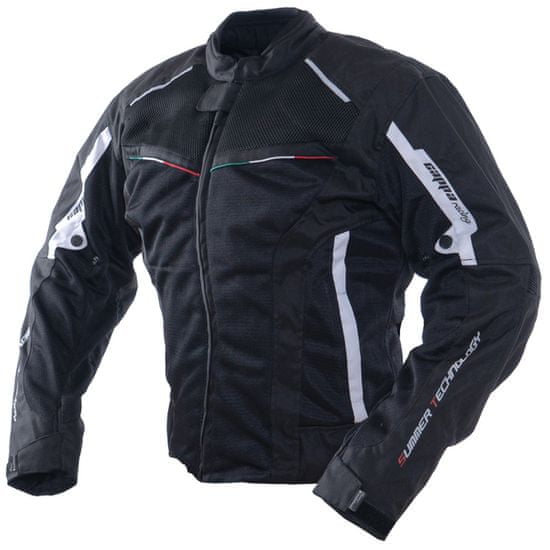 Cappa Racing UNISZEX ITALIA textil nyári motoros dzseki fekete