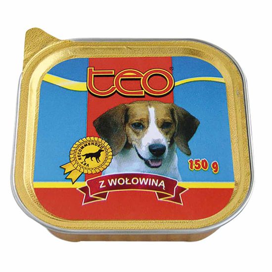 Dibaq TEO pástétom kutyáknak marhahús 9x150 g