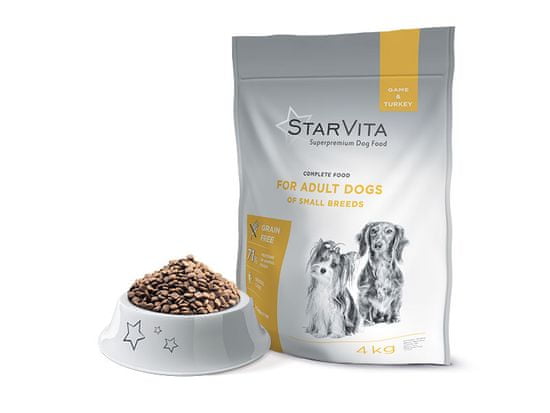 Starvita kis termetű felnőtt kutyáknak 4 kg