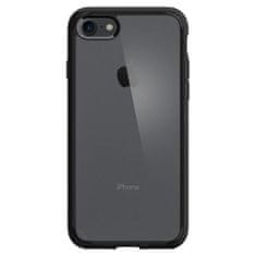 Spigen Ultra Hybrid 2 szilikon tok iPhone 7/8/SE 2020, fekete