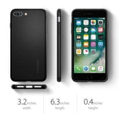 Spigen szilikon tok Liquid Air iPhone 7/8 Plus, fekete