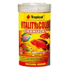 TROPICAL Vitality&Color Granulat 100ml/55g színélénkítő granulált haltáp