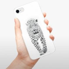 iSaprio White Jaguar szilikon tok Apple iPhone SE 2020