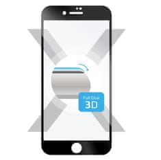 FIXED 3D Full-Cover védő kemény üveg Apple iPhone 7/8, fekete FIXG3D-100-033BK