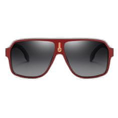 Dubery Alpine 2 napszemüveg, Black Red / Gray