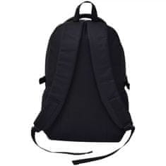 shumee 40 literes iskolai hátizsák fekete és terepszínű