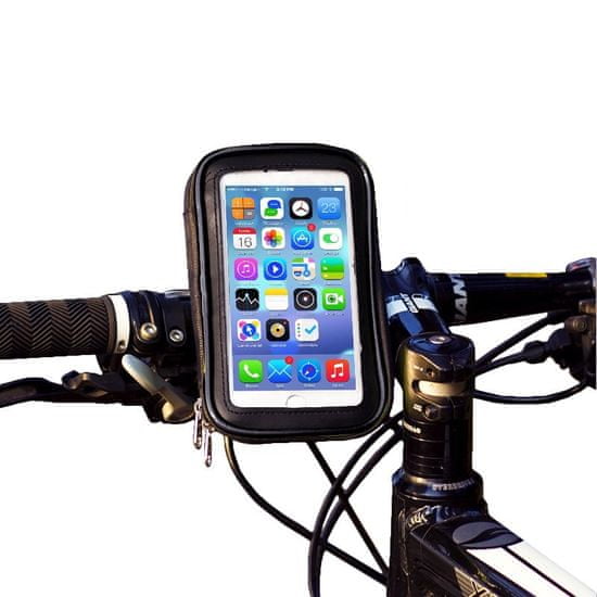 MG Bike Phone Waterproof Case biciklis telefontartó , fekete