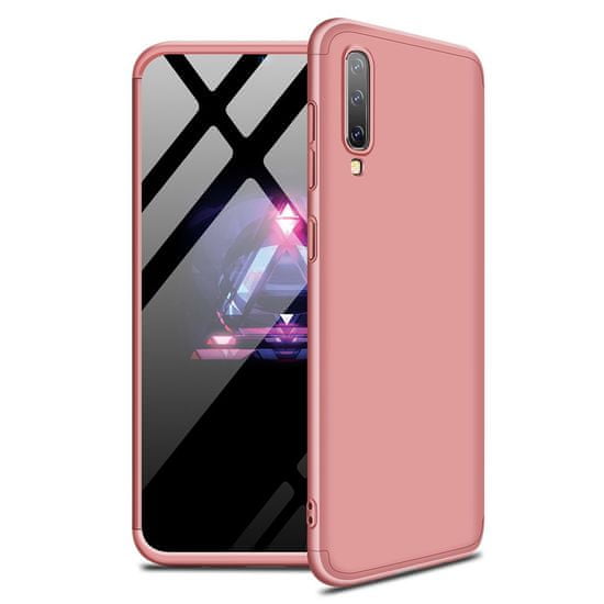 GKK 360 Full Body műanyag tok Samsung Galaxy A50 / A50s / A30s, rózsaszín