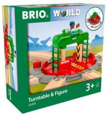 Brio WORLD 33476 Forgó pálya figurával