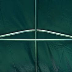 shumee zöld PVC sátorgarázs 2,4 x 3,6 m