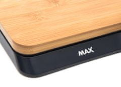 MAX Digitális konyhai mérleg eltávolítható vágófelülettel (MKS1501B)