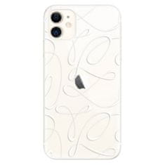 iSaprio Fancy - white szilikon tok Apple iPhone 11