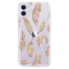 iSaprio Feather pattern 02 szilikon tok Apple iPhone 11