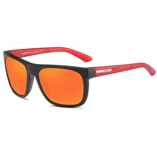 Dubery Newton 5 napszemüveg, Black & Red / Orange