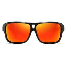 KDEAM Bayonne 13 napszemüveg, Black / Orange