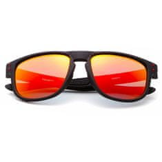 KDEAM Enfield 3 napszemüveg, Black / Orange