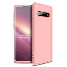 GKK 360 Full Body műanyag tok Samsung Galaxy S10 Plus, rózsaszín