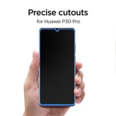 Spigen Glas.Tr üvegfólia Huawei P30 Pro, fekete