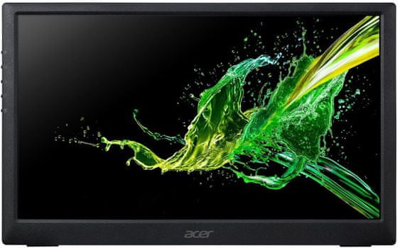  Acer PM161Qbu (UM.ZP1EE.001) monitor széles látószögű kijelző 15,6 hüvelyk 16:9  