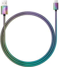 Yenkee YCU 351 Acél USB C kábel / 1 m