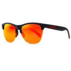 KDEAM Borger 3 napszemüveg, Black / Orange