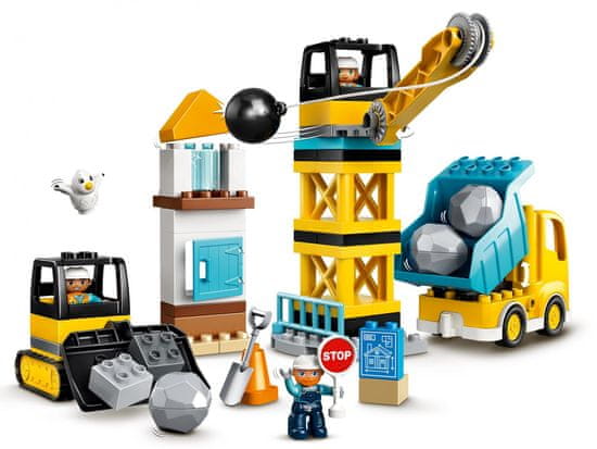 LEGO DUPLO® Town 10932 Bontás ez építkezésen