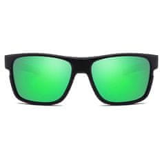 KDEAM Oxford 3 napszemüveg, Black / Green