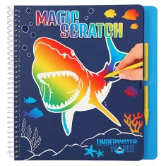 Dino World Magic Scratch - Víz alatti világ, Kaparóval
