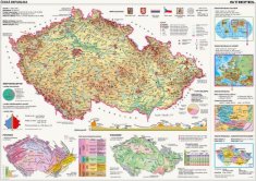 DINO  Puzzle Map Cseh Köztársaság 2000 puzzle darabokat