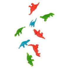 Dino World Kúszó dinoszauruszok , 18 db, zöld, kék, piros színben