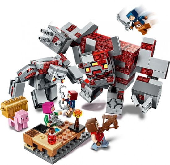 LEGO Minecraft 21163 A vöröskő csata