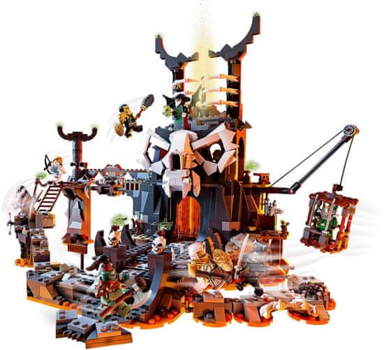LEGO Ninjago 71722 A koponyavarázsló tömlöcei