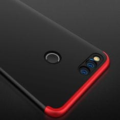 GKK 360 Full Body műanyag tok Huawei Honor 7X, fekete/piros