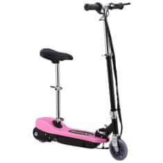 shumee rózsaszín elektromos roller üléssel 120 W