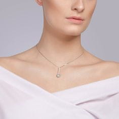Preciosa Ezüst nyaklánc cirkónium kövekkel Lucea 5296 00 (lánc, medál)