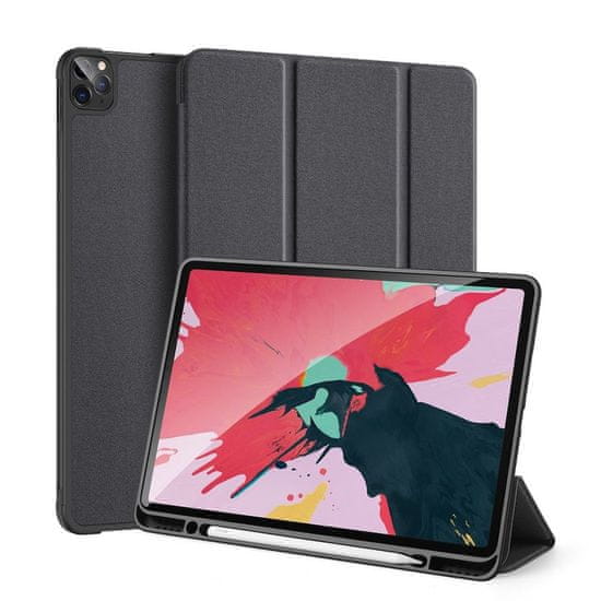 Dux Ducis Domo tok iPad Pro 12.9'' 2018 / 2019 / 2020, fekete