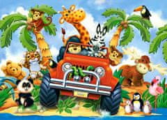 Castorland Puzzle Goodies on safari MAXI 40 darabos puzzle