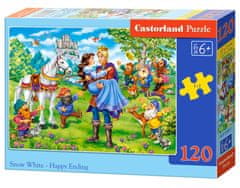 Castorland Puzzle Hófehérke: Happy End 120 darab