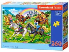 Castorland Puzzle Princesses on a ride 260 darab