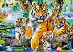 Castorland Puzzle Tigrisek a folyónál 120 darab