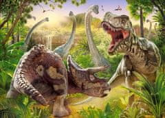 Castorland Puzzle Dinoszauruszok párviadala 180 darab