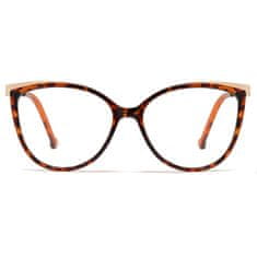 Neogo Joanne 3 átlátszó lencsés szemüveg, Brown