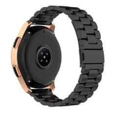BStrap Stainless Steel szíj Huawei Watch GT/GT2 46mm, black