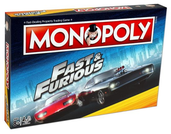 Winning Moves Monopoly Fast And Furious Angol verzió