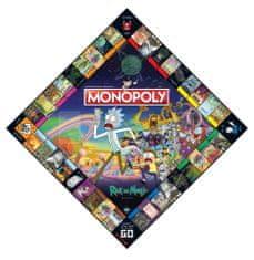 Winning Moves Monopoly Rick And Morty, Angol verzió