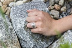 Beneto Ezüst gyűrű cirkónium kővel AGG329 (Kerület 52 mm)